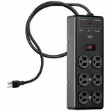 Monoprice 35100 6-Outlets Surge Suppressor/Protector