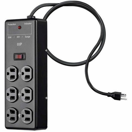Monoprice 35100 6-Outlets Surge Suppressor/Protector