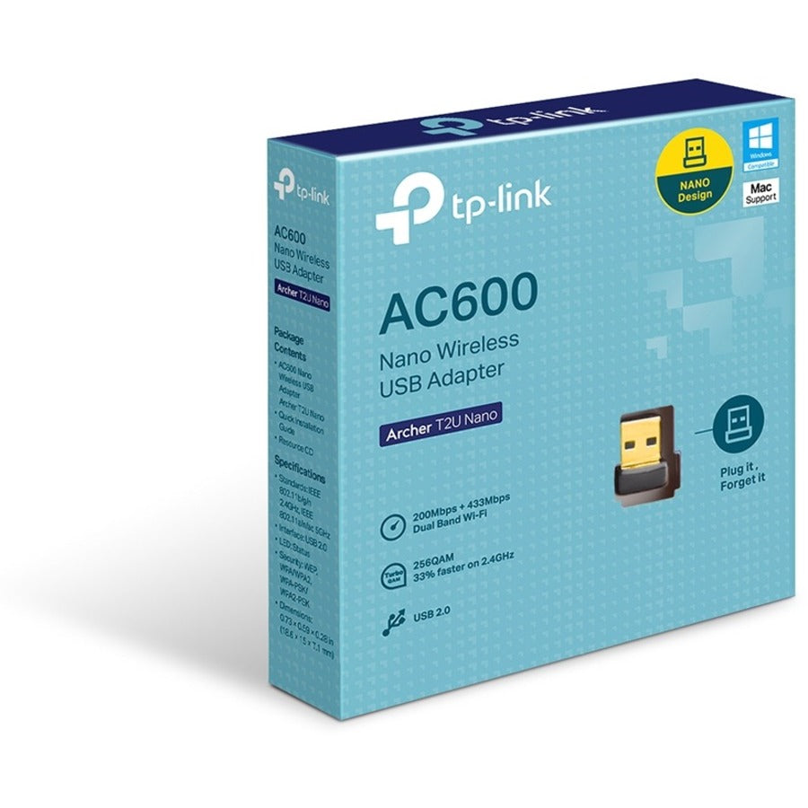 AC600 Nano Wireless USB Adaptr