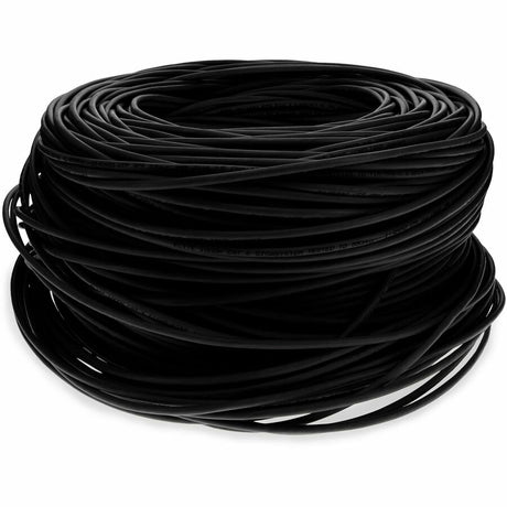 1000FT BLACK CAT6 STP PVC