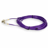 AddOn 3m LC (Male) to LC (Male) Purple OM4 Duplex Fiber OFNR (Riser-Rated) Patch Cable