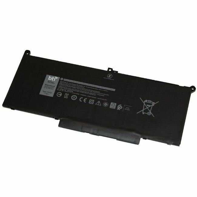 BTI 451-BBYE-BTI 7.6V 60WHR LI-ION BATTERY 0F3YGT, 2X39G, 451-BBYE, DM3WC, F3YGT