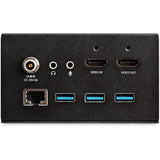 StarTech.com Laptop docking module for the conference table connectivity box lets you access boardroom or huddle space devices - Set up conference calls using applications such as Skype for Business - USB-C or USB-A laptop docking - USB-A charging port -