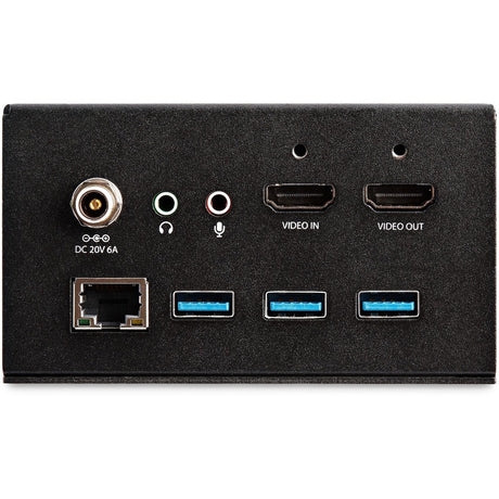 StarTech.com Laptop docking module for the conference table connectivity box lets you access boardroom or huddle space devices - Set up conference calls using applications such as Skype for Business - USB-C or USB-A laptop docking - USB-A charging port -