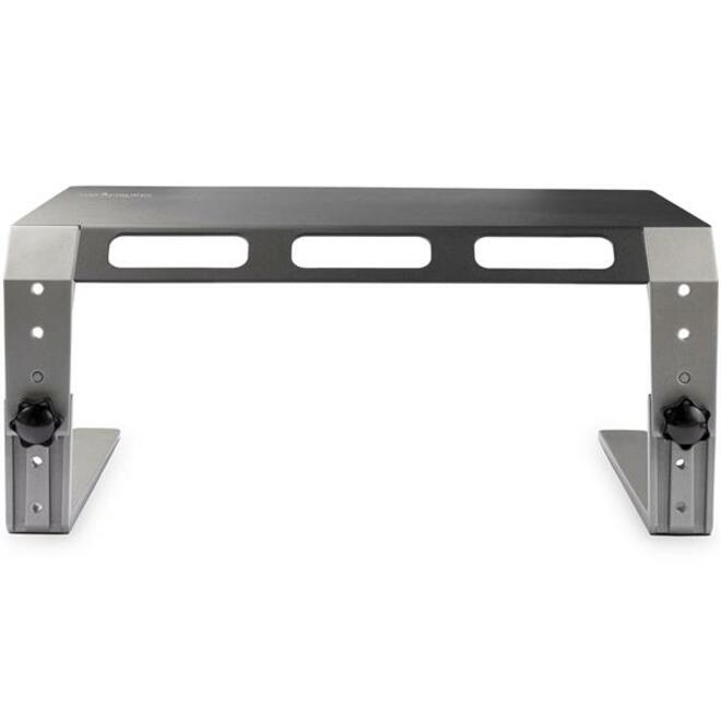 StarTech.com Monitor Riser Stand, For up to 32" (22lb/10kg) Monitor, Monitor Riser, Steel&Aluminum, Monitor Shelf w/ Three Height Settings