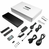 StarTech.com 4x4 HDMI Matrix Switch with Audio and Ethernet Control - 4K 60Hz - HDMI Switcher Box - Rack Mountable - With Remote Ethernet & RS232 Control