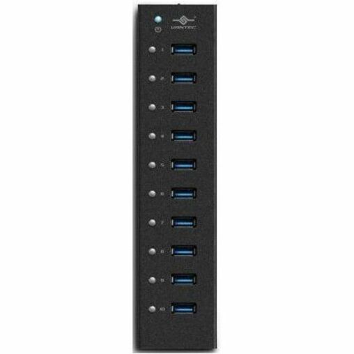 Vantec 10-Port USB 3.0 Aluminum Hub