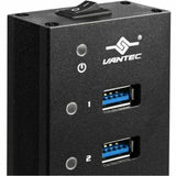 Vantec 10-Port USB 3.0 Aluminum Hub