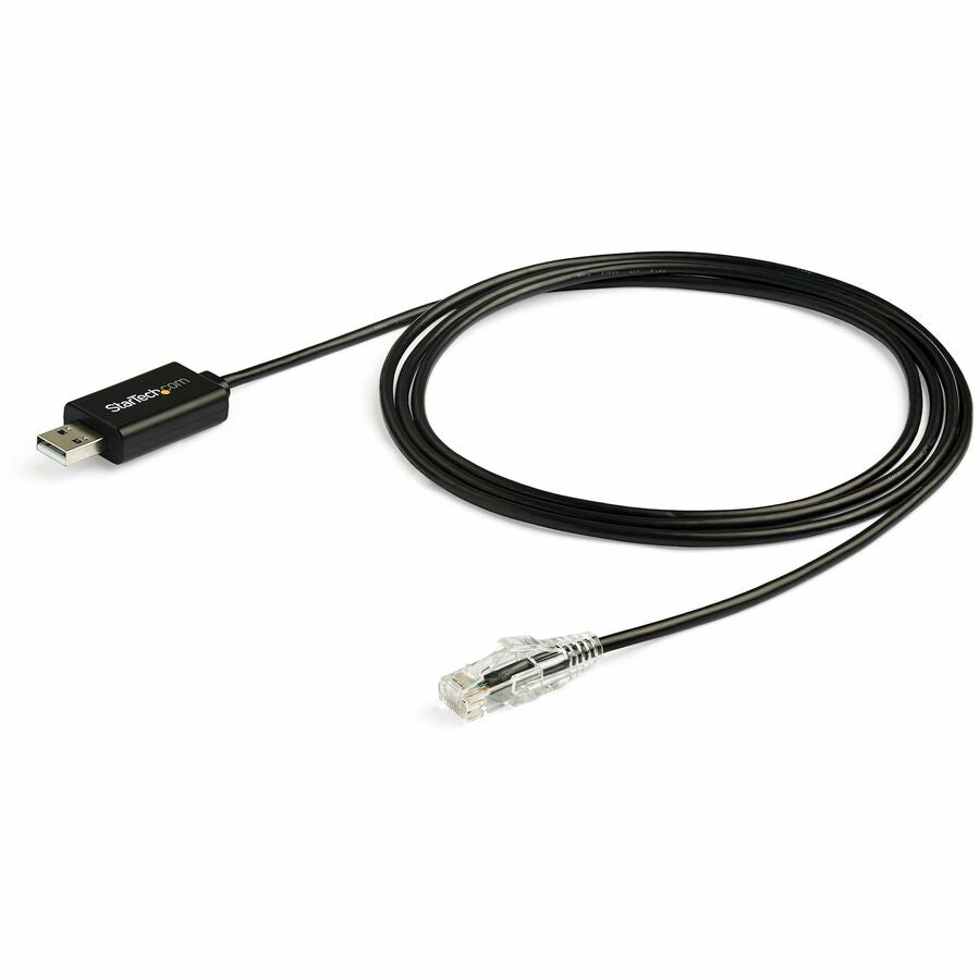 StarTech.com 6 ft / 1.8 m Cisco USB Console Cable - USB to RJ45 Rollover Cable - Transfer rates up to 460Kbps - M/M - Windows&reg;, Mac and Linux&reg; Compatible