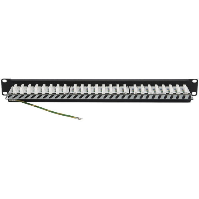 CAT5E/CAT6 PATCH PANEL 24-PORT