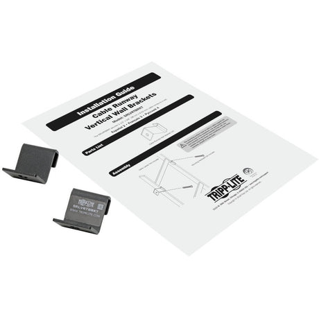 Eaton Tripp Lite Series Cable Runway Vertical Wall Brackets, Straight