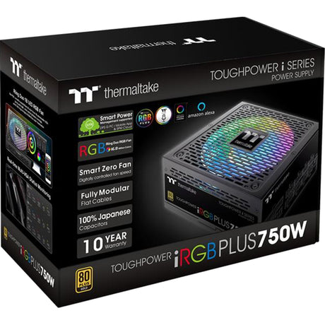 Thermaltake Toughpower iRGB PLUS Gold TPI-850DH3FCG Power Supply