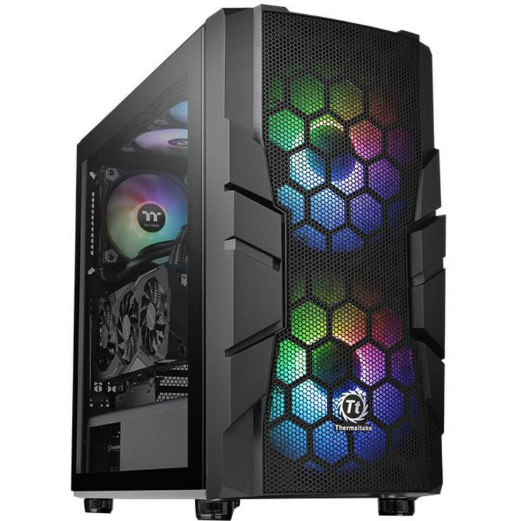 Thermaltake Commander C33 TG ARGB Computer Case with Windowed Side Panel