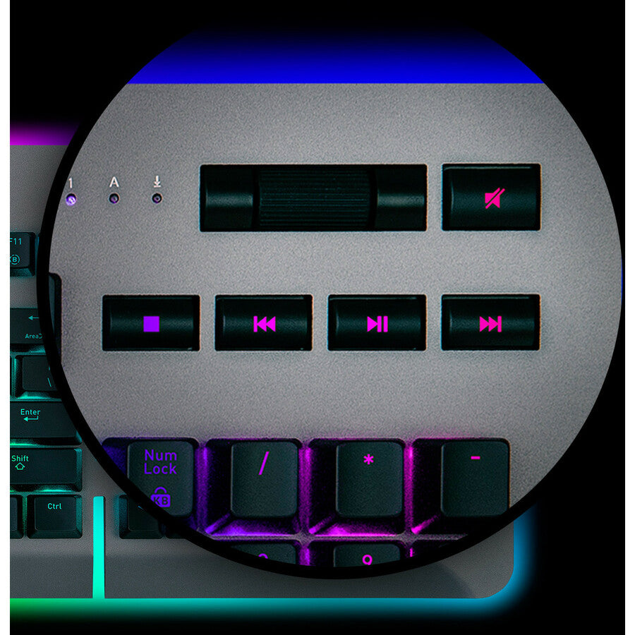 Thermaltake Level 20 RGB Titanium Edition Mechanical Gaming Keyboard