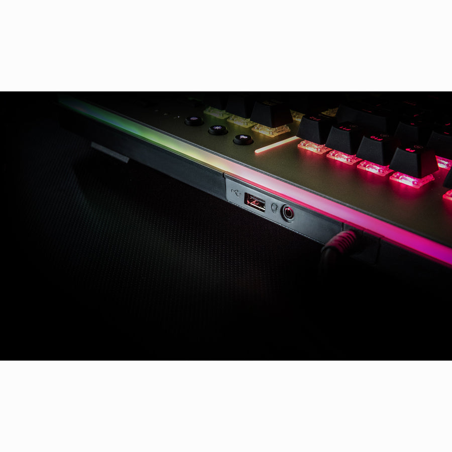 Tt eSPORTS Level 20 RGB Titanium Gaming Keyboard (Blue Switch)