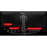 Asus ROG Strix XG49VQ 49" Class Double Full HD (DFHD) Curved Screen Gaming LCD Monitor - 32:9 - Black