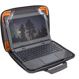 Higher Ground Shuttle 3.0 Carrying Case for 14" Apple, Microsoft Notebook - Gray