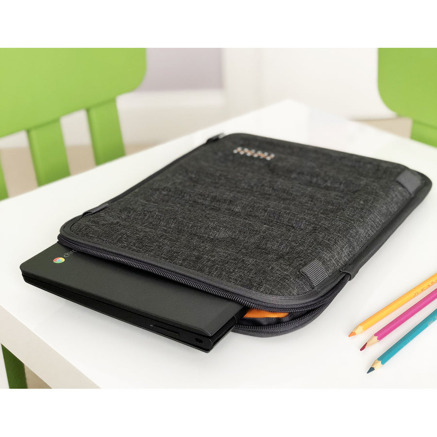 Higher Ground Capsule Carrying Case (Sleeve) for 13" and 14" Chromebooks as well as 15" MacBook Pro - Gray
