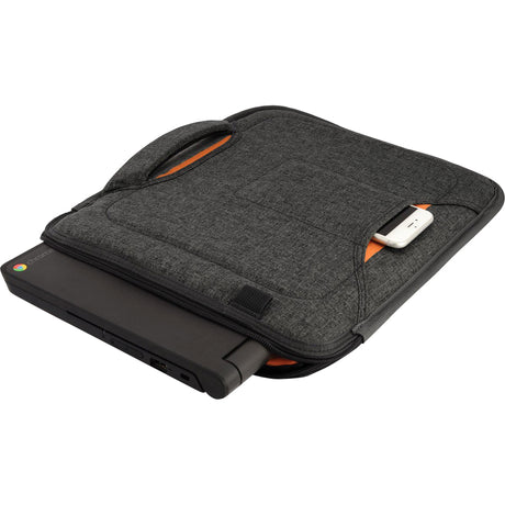 Higher Ground Flak Jacket Carrying Case (Sleeve) for 11" Apple Notebook, Chromebook, MacBook - Gray
