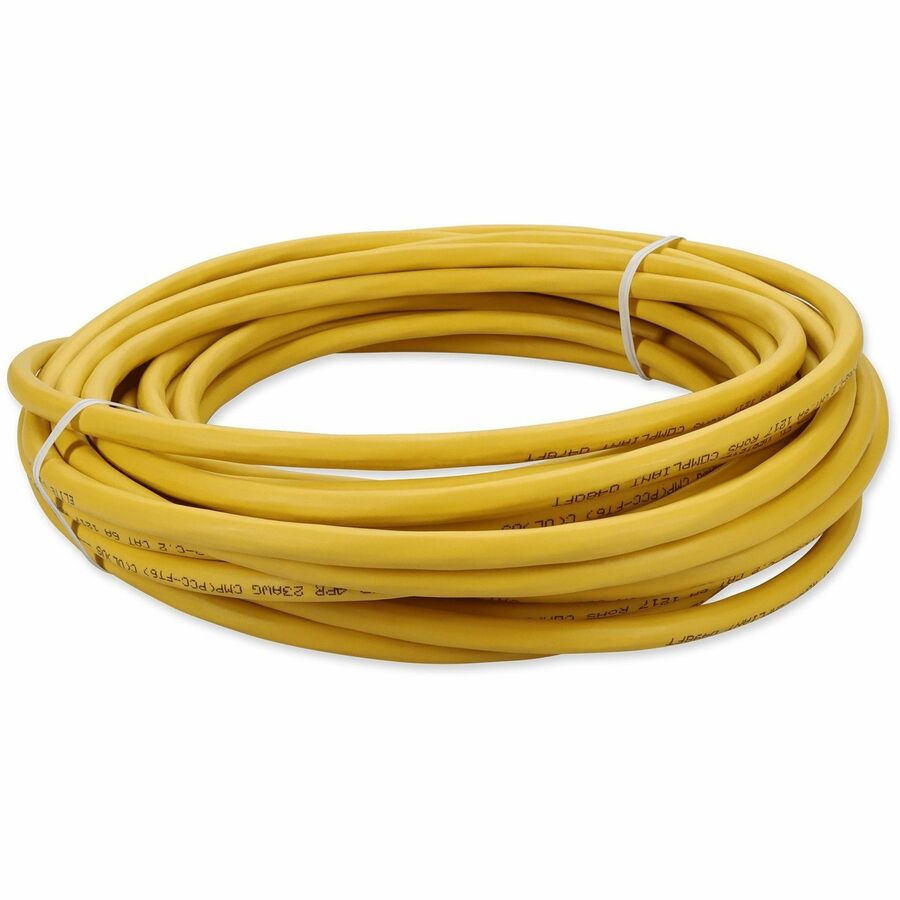 42FT YELLOW CAT6A UTP PLENUM