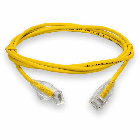 3FT YELLOW CAT6 SLIM UTP PVC