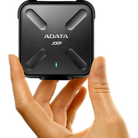 Adata SD700 ASD700-1TU31-CBK 1 TB Portable Solid State Drive - External - Black