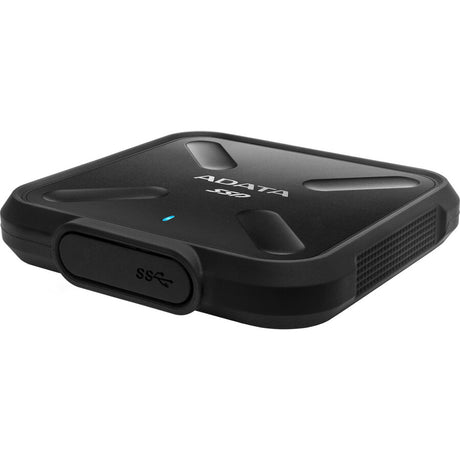 Adata SD700 ASD700-1TU31-CBK 1 TB Portable Solid State Drive - External - Black