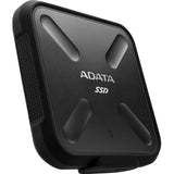 Adata SD700 ASD700-1TU31-CBK 1 TB Portable Solid State Drive - External - Black