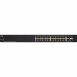 Cisco SG250-26P 26-Port Gigabit PoE Smart Switch