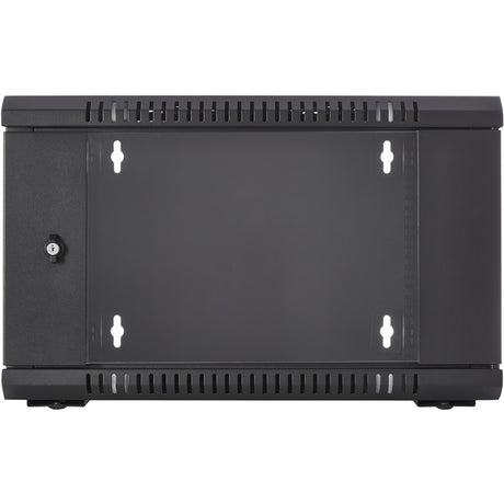 V7 6U Rack Wall Mount Glass Door Enclosure