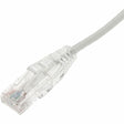 AddOn 3ft White CAT 6 Slim PVC Ethernet Cable Snagless Clear-Claw RJ-45 M/M