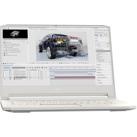 Acer ConceptD 7 CN715-71 CN715-71-73A9 15.6" Notebook - 4K UHD - Intel Core i7 i7-9750H - 32 GB - 1 TB SSD - English Keyboard - White