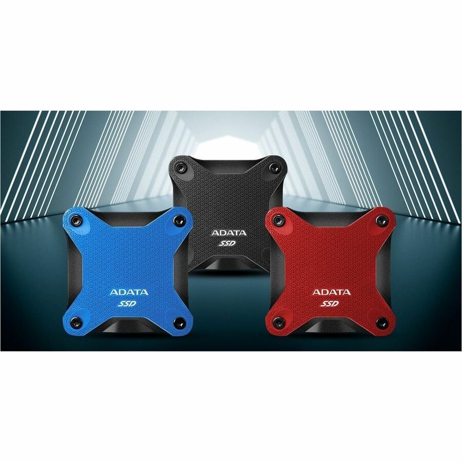 Adata SD600Q 240 GB Portable Solid State Drive - External - Black