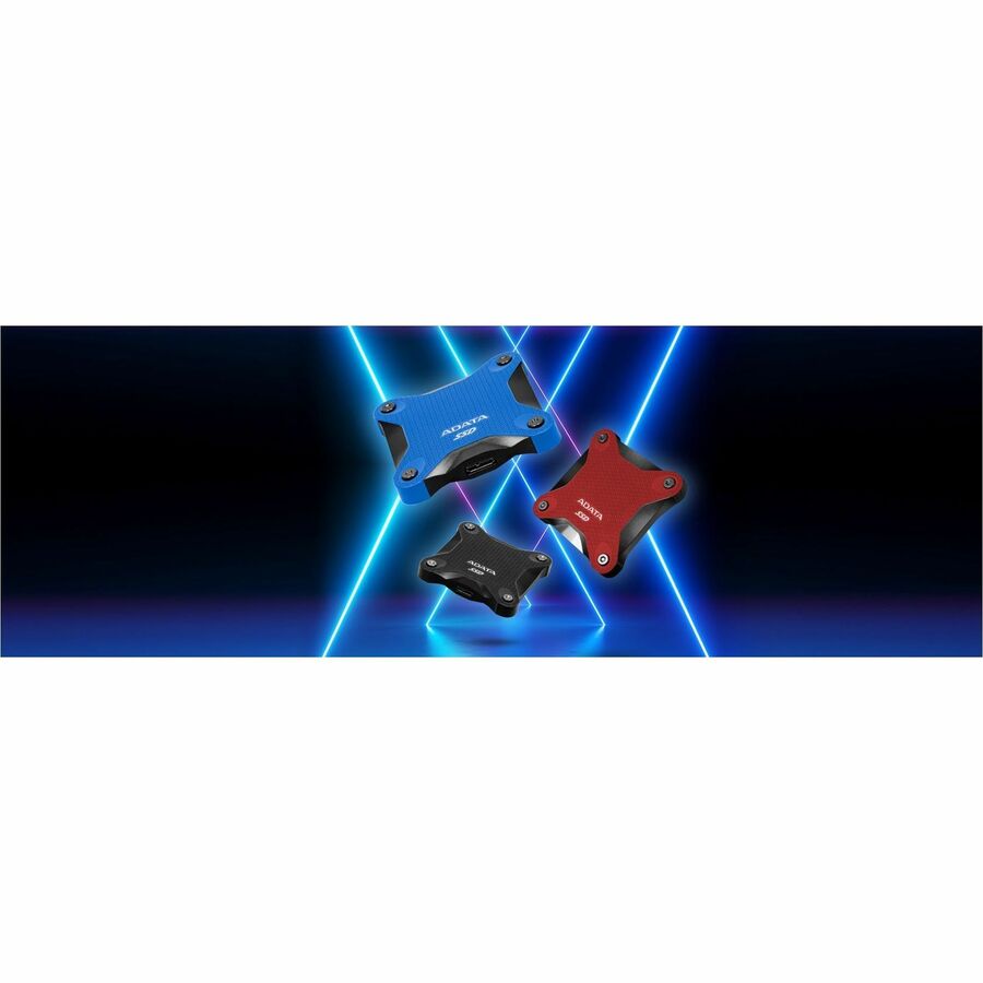 Adata SD600Q 240 GB Portable Solid State Drive - External - Black