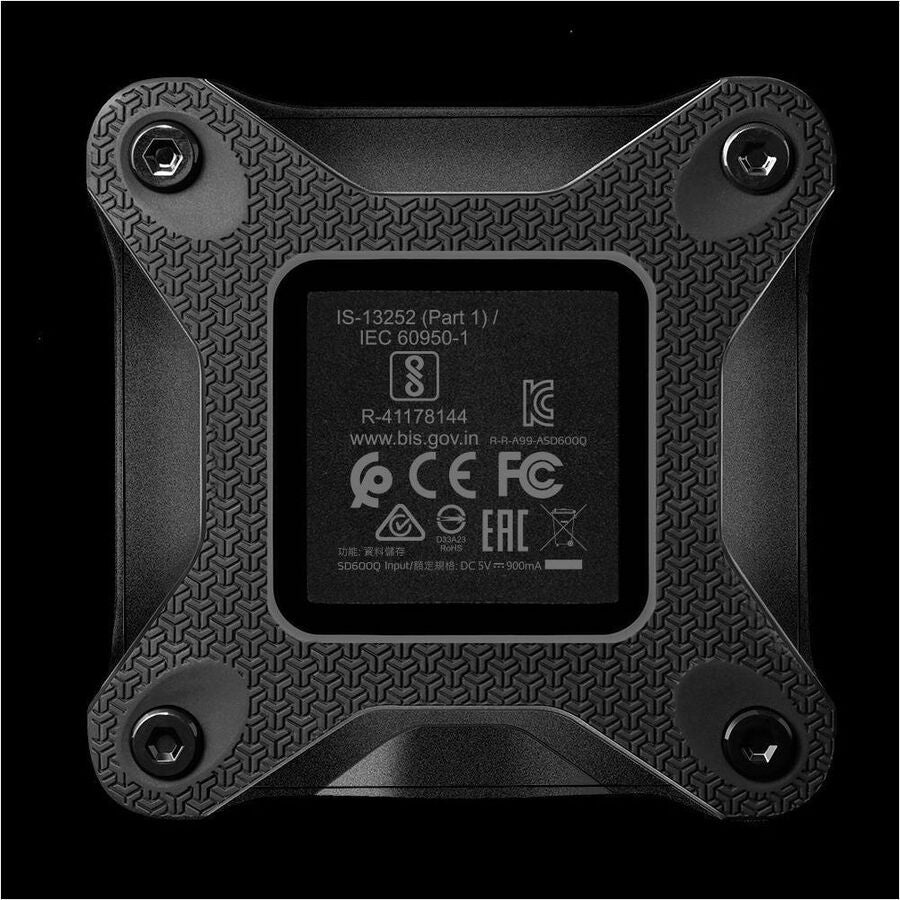 Adata SD600Q 480 GB Portable Solid State Drive - External - Black