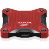 Adata SD600Q 480 GB Portable Solid State Drive - External - Red