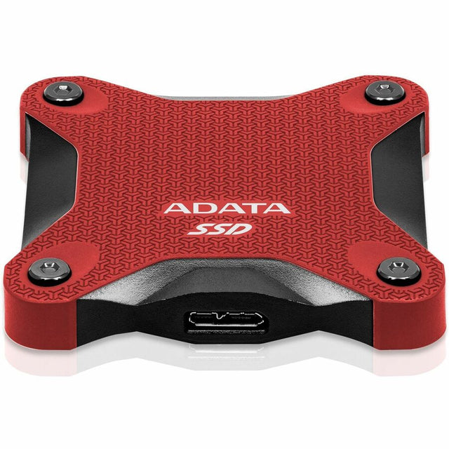 Adata SD600Q 480 GB Portable Solid State Drive - External - Red