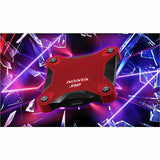 Adata SD600Q 480 GB Portable Solid State Drive - External - Red