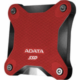 Adata SD600Q 480 GB Portable Solid State Drive - External - Red