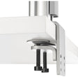 Atdec Mounting Arm for Monitor, Flat Panel Display, Curved Screen Display - Silver - Landscape/Portrait