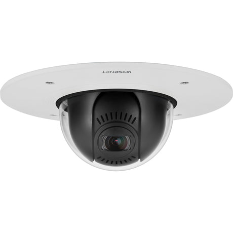 Wisenet XND-6081FZ 2 Megapixel Indoor HD Network Camera - Color, Monochrome - Dome - White