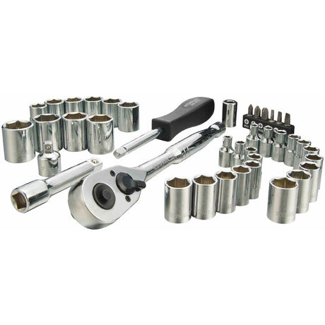 Stanley 40 Pc 1/4 in & 3/8 in Drive Mechanic's Tool Set