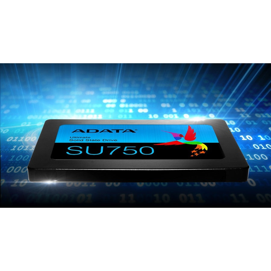 Adata Ultimate SU750 ASU750SS-256GT-C 256 GB Solid State Drive - 2.5" Internal - SATA (SATA/600) - Black