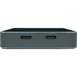 VisionTek VT200 USB-C Portable Dock - Dual Display - 100W Power Passthrough