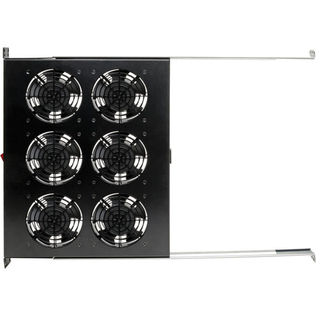 Eaton Tripp Lite Series Fan Tray for 19 in. Racks - 1U, 6 120V High-Performance Fans, 576 CFM, C14 Inlet