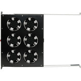 Eaton Tripp Lite Series Fan Tray for 19 in. Racks - 1U, 6 120V High-Performance Fans, 576 CFM, C14 Inlet