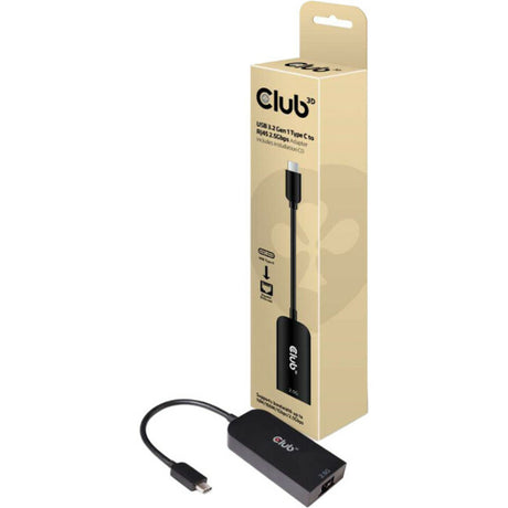 Club 3D USB 3.2 Gen1 Type C to RJ45 2.5Gbps