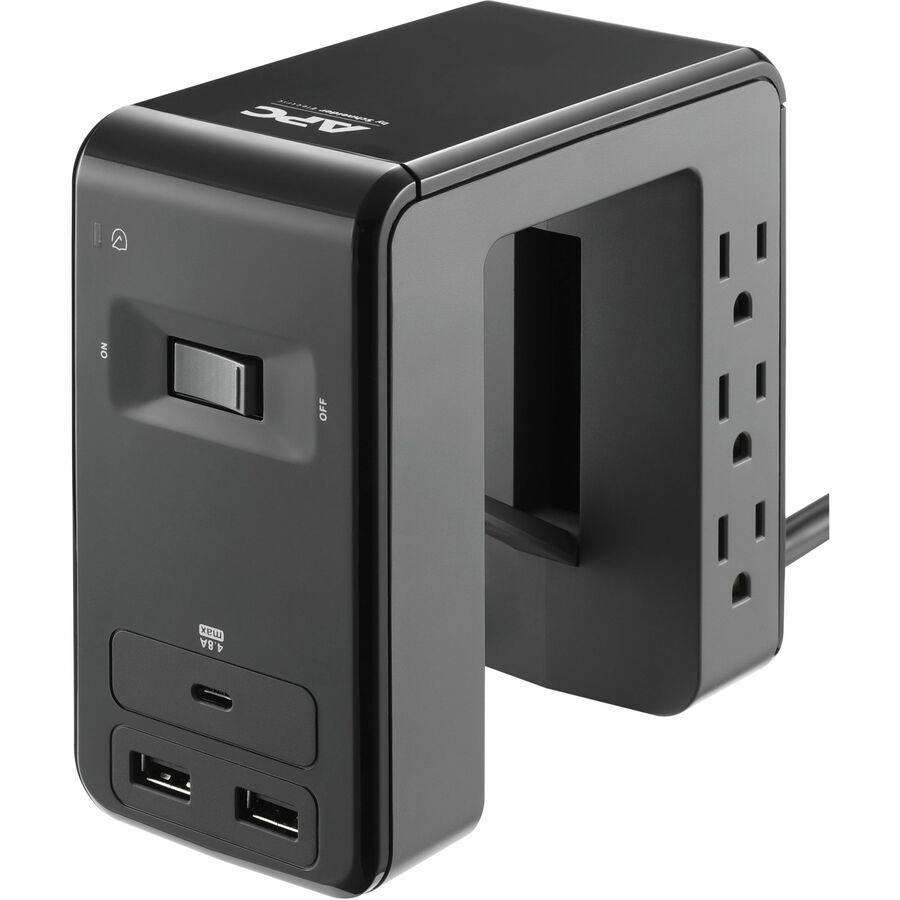 APC by Schneider Electric SurgeArrest Essential 6-Outlet Surge Suppressor/Protector