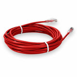 18FT RED CAT6 UTP PLENUM