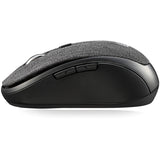 Adesso iMouse S80B - Wireless Fabric Optical Mini Mouse (Black)